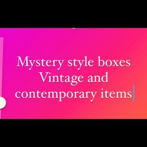 Mystery style boxes over Flo of inventory this Noel will have 6items $38
